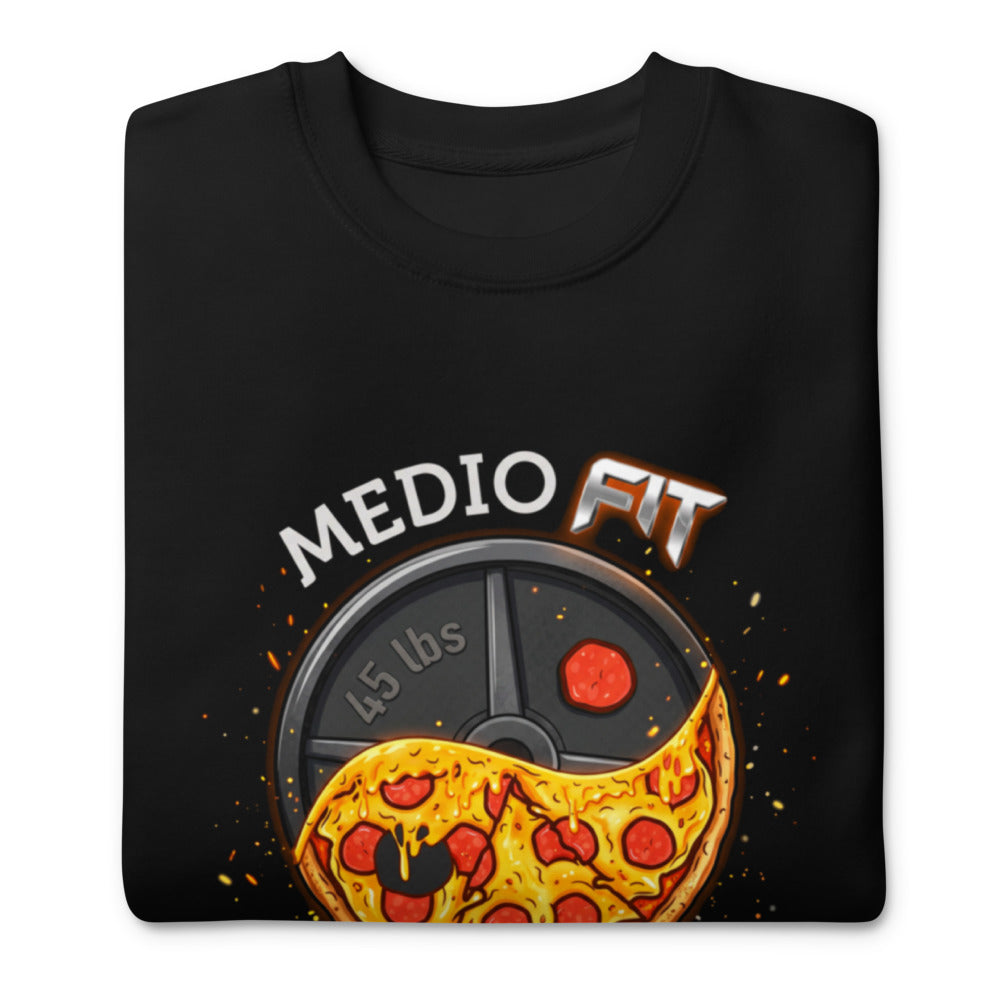 Suéter Medio Fit Medio Fat Pizza Weight Plate - Doblado