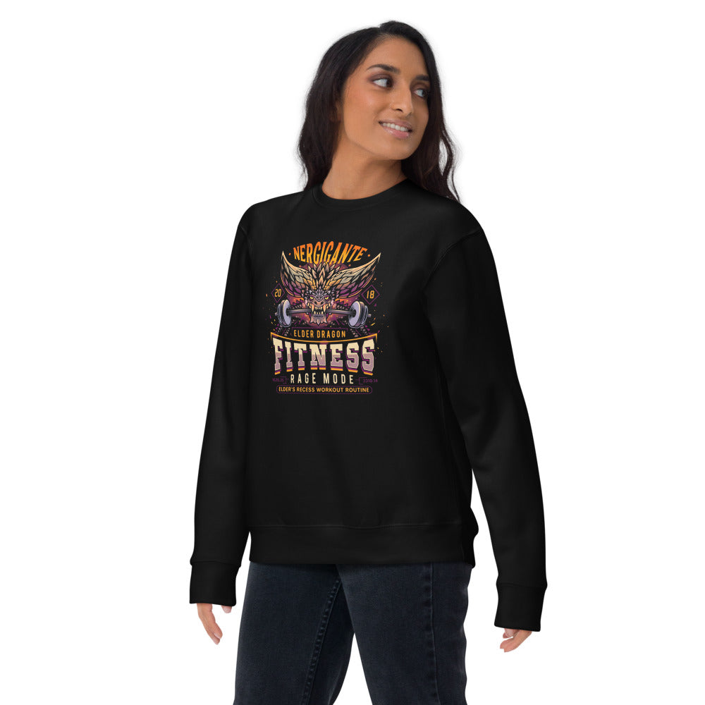 Suéter Nergigante Elder Dragon Fitness Rage Mode - Lifestyle mujer