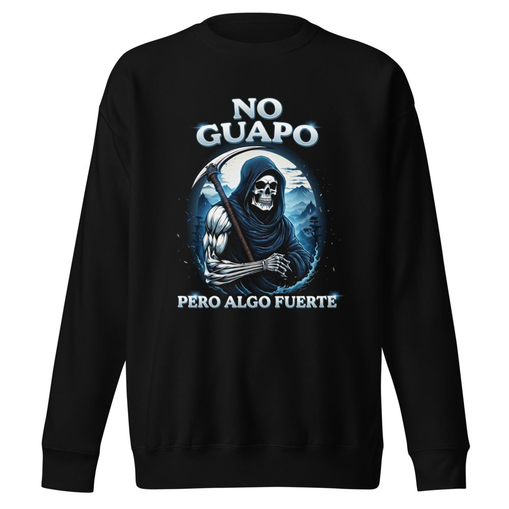 Suéter No Guapo Pero Algo Fuerte - Frente