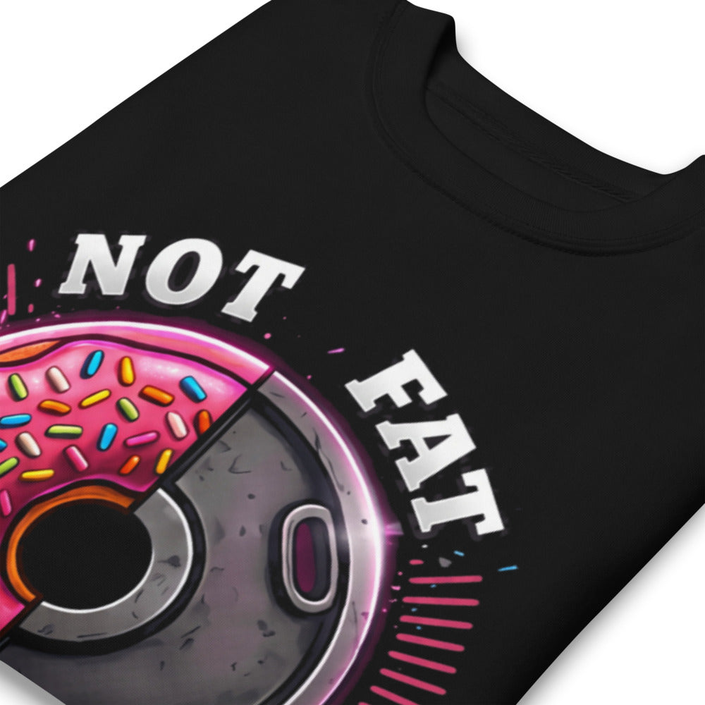 Suéter Not Fat Just Fit Donut Plate - Doblado zoom