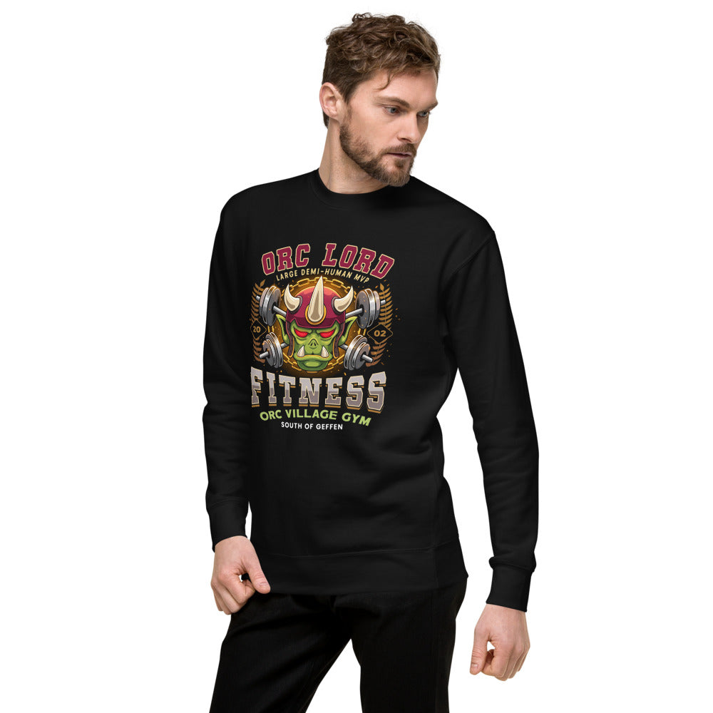 Suéter Orc Lord Fitness Orc Village Gym - Lateral izquierdo