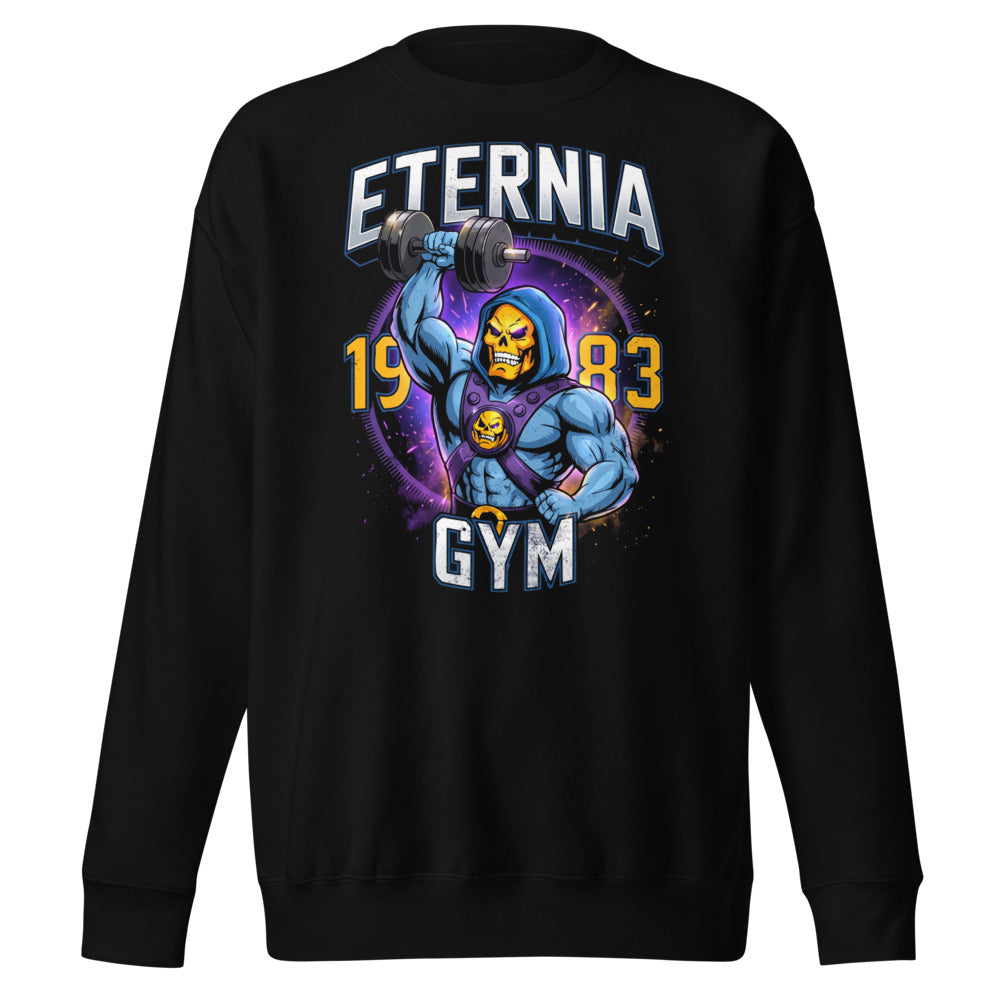 Suéter Skeletor Eternia Gym 1983 Raised Dumbbell - Frente