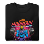 Suéter Skeletor Synthwave All Pain No Gain - Doblado