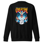 Suéter This Is Your Body On Creatine - Frente