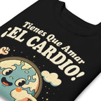 Suéter Tienes Que Amar El Cardio Planeta Tierra - Doblado zoom