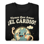 Suéter Tienes Que Amar El Cardio Planeta Tierra - Doblado
