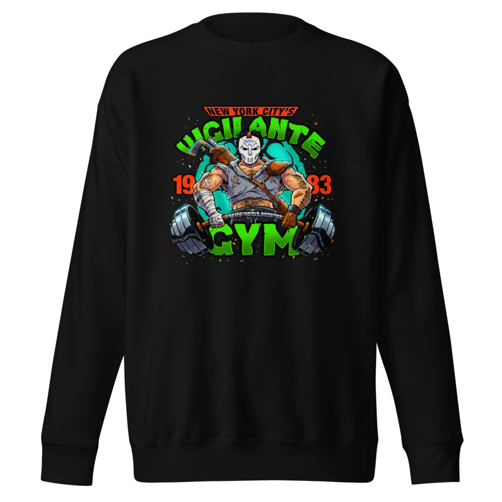 Suéter TMNT Casey Jones Vigilante Gym - Frente