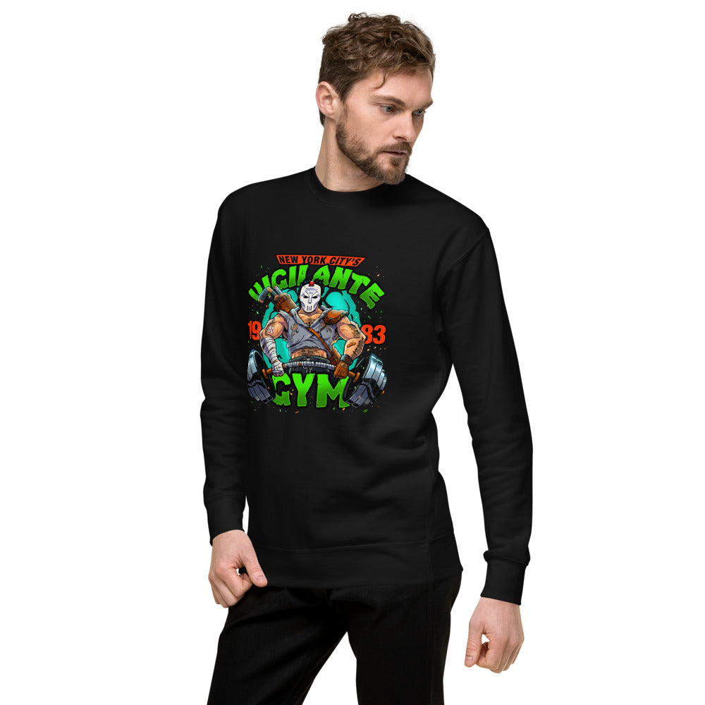 Suéter TMNT Casey Jones Vigilante Gym - Lateral izquierdo