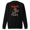 Suéter Zombie Skull Bodybuilder Deadlift Barbell - Frente