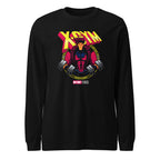 Card Trick Squad en playera de manga larga de gym Gymbros — diseño al frente