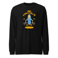 I Am Gym Legend en playera de manga larga de gym Gymbros — diseño al frente