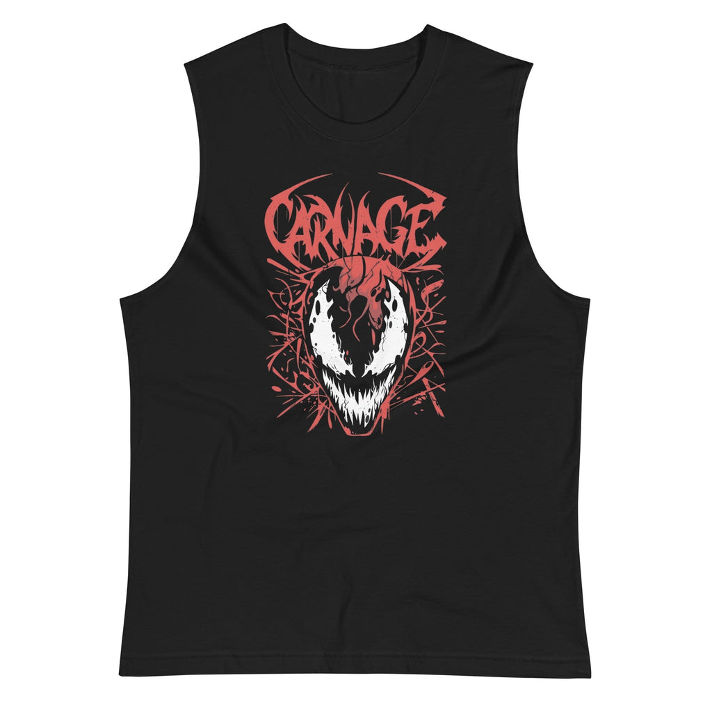 Camiseta sin Mangas Carnage, Nuestras Camisetas son unisex disponibles en la mejor tienda online, compra ahora en Superstar!