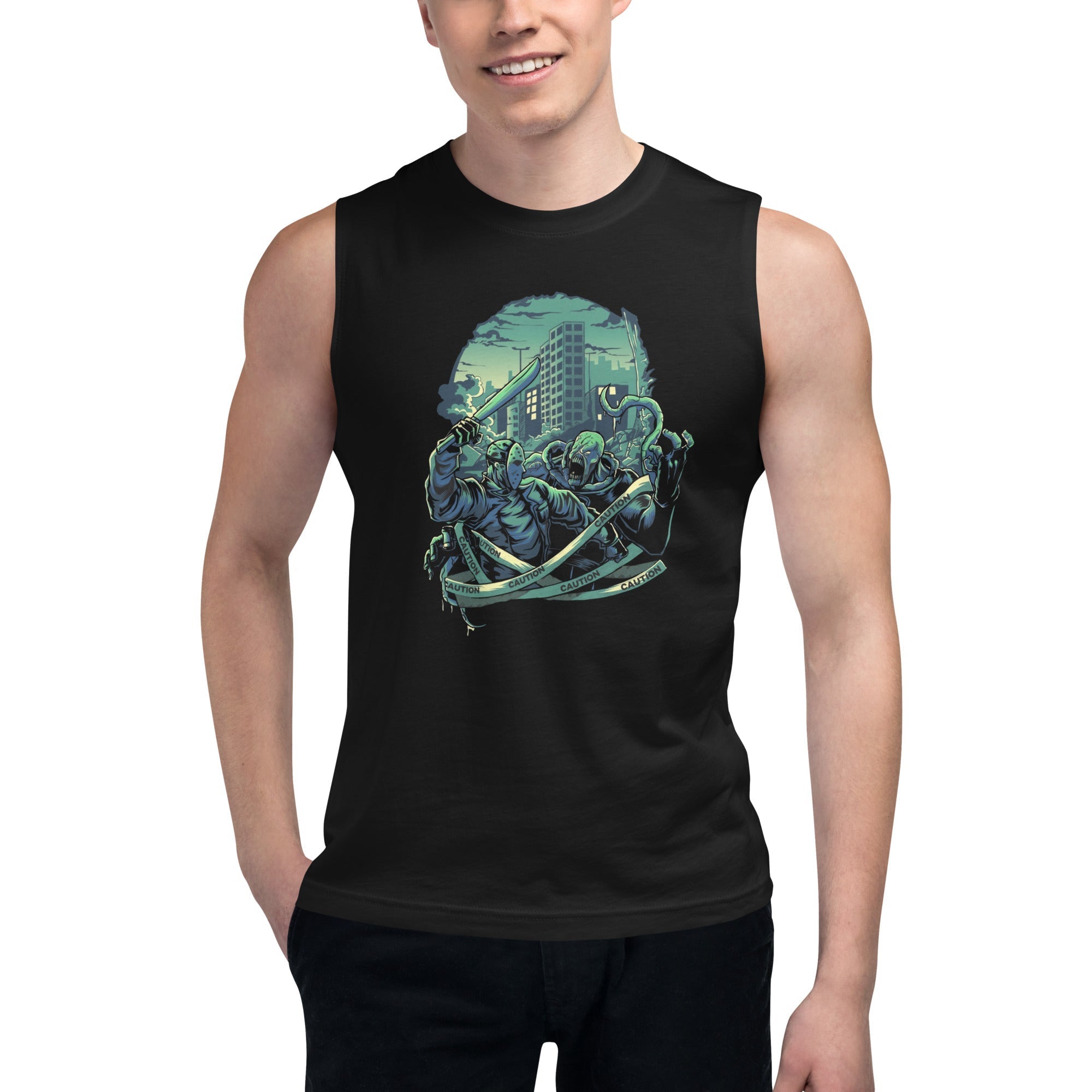 Camiseta sin Mangas Jason VS Nemesis, Nuestras Camisetas son unisex disponibles en la mejor tienda online, compra ahora en Superstar!