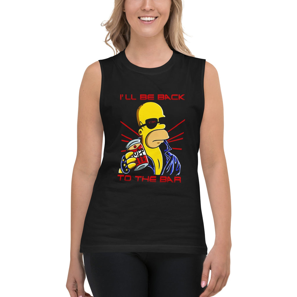 Camiseta sin Mangas Back to the Bar, Nuestras Camisetas son unisex disponibles en la mejor tienda online, compra ahora en Superstar!