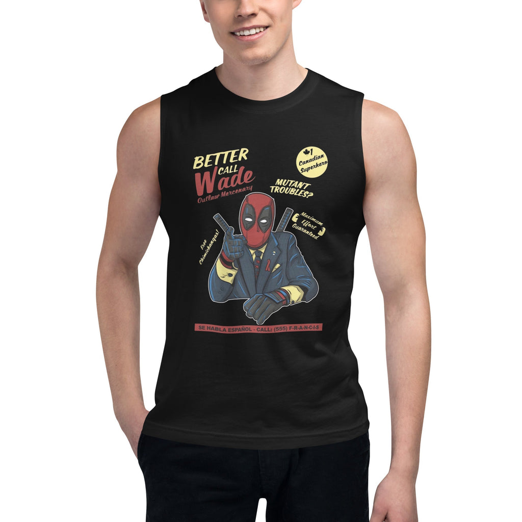 Playera sin mangas Better Call Wade, Disponible en la mejor tienda online para comprar tu merch favorita, la mejor Calidad, compra en Superstar! 