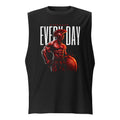 Spartan Strength en playera sin mangas de gym Gymbros — diseño al frente