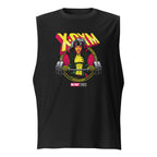 Rebel Squad en playera sin mangas de gym Gymbros — diseño al frente