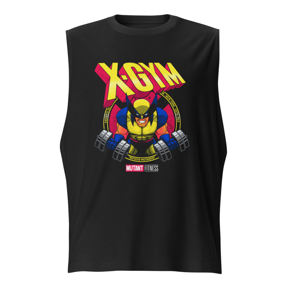 Claws Out Squad en playera sin mangas de gym Gymbros — diseño al frente