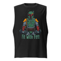 Bounty Fitness en playera sin mangas de gym Gymbros — diseño al frente