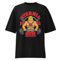 He Man Eternia Gym I Have The Power en playera oversize de gym Gymbros — diseño al frente