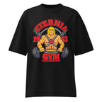 He Man Eternia Gym I Have The Power en playera oversize de gym Gymbros — diseño al frente