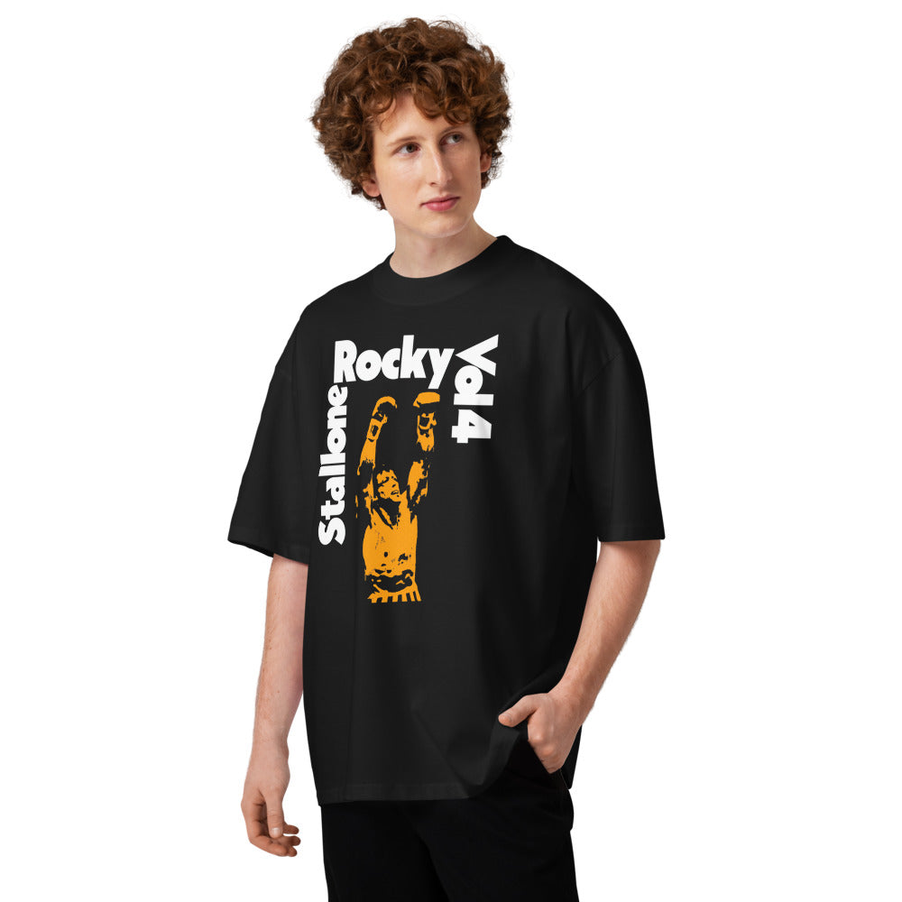 Underdog Spirit en playera oversize de gym Gymbros — modelo masculino usándola