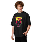 Card Trick Squad en playera oversize de gym Gymbros — modelo masculino usándola
