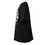 Ghostbusters Stay Puft Gozer Gym en playera oversize de gym Gymbros — vista lateral