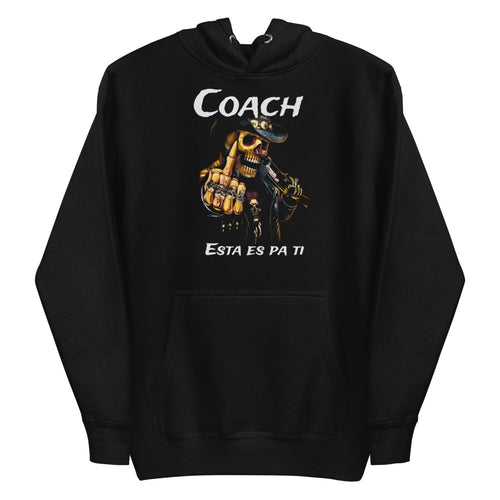 Coach Esta Es Pa Ti Calaca Pirate 2 en hoodie de gym Gymbros — plano del producto