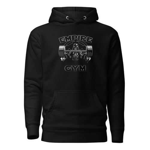 Darth Vader Empire Gym en hoodie de gym Gymbros — diseño al frente