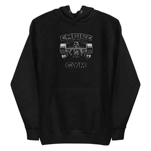Darth Vader Empire Gym en hoodie de gym Gymbros — plano del producto