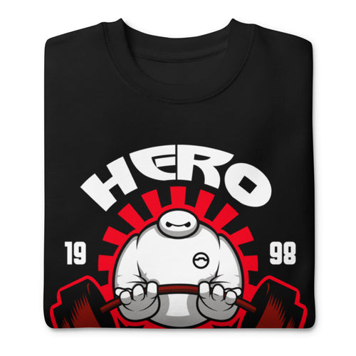 Baymax Hero Gym Big Hero 6 en suéter de gym Gymbros — doblada