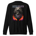 Suéter negro Mentality Lion Fire Emblem frente