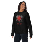 Suéter negro Barbell Real Love Angels Emblem lifestyle mujer