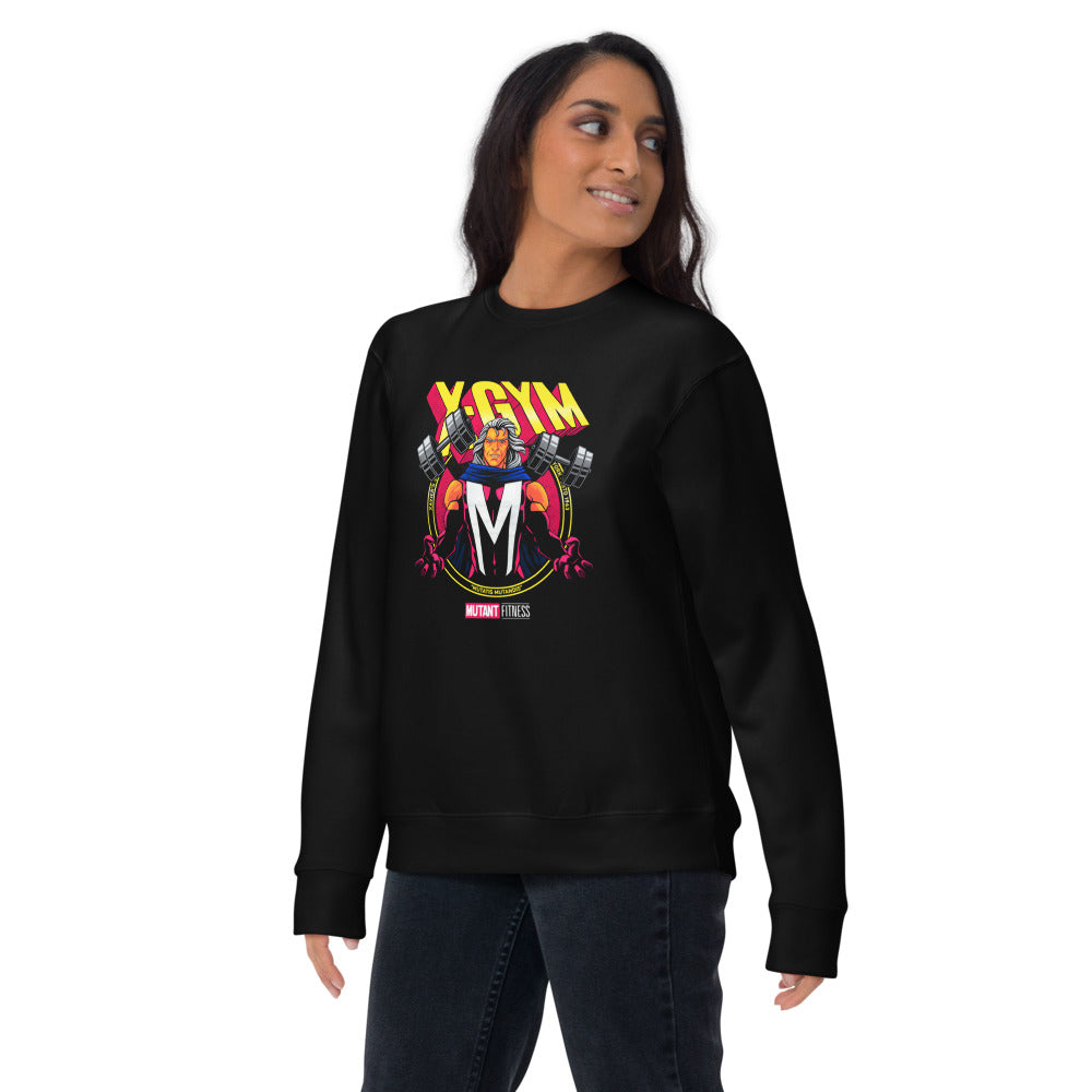 Metal Master Squad en suéter de gym Gymbros — estilo de vida, modelo femenina
