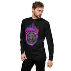 Suéter negro Spirit Stay Hungry Stay Humble Plate lateral izquierdo