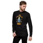 I Am Gym Legend en suéter de gym Gymbros — vista lateral izquierda