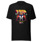 Metal Master Squad en playera de gym Gymbros — diseño al frente en detalle