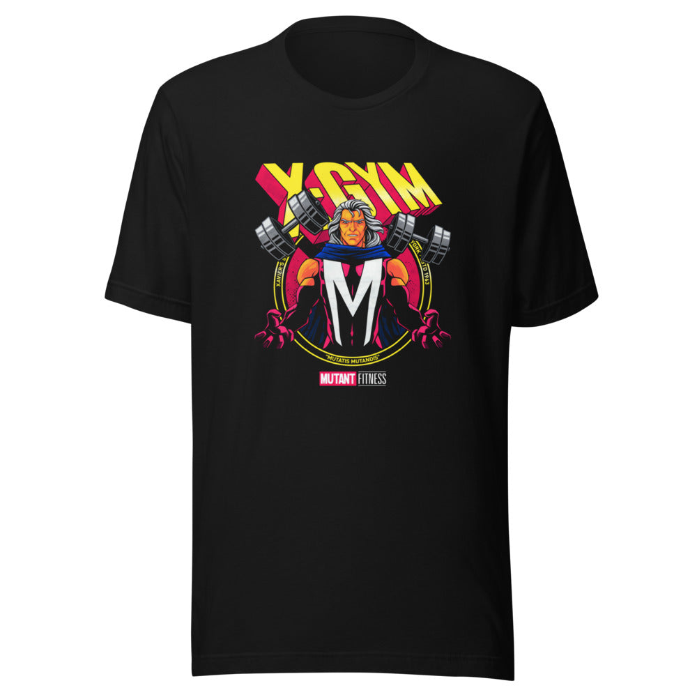 Metal Master Squad en playera de gym Gymbros — diseño al frente en detalle