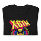Claws Out Squad en playera de gym Gymbros — doblada mostrando el estampado