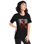 Spartan Strength en playera de gym Gymbros — modelo femenina usándola