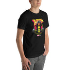 Rebel Squad en playera de gym Gymbros — modelo masculino de lado