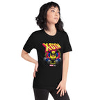 Claws Out Squad en playera de gym Gymbros — modelo femenina usándola