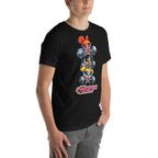 Sugar Spice Power en playera de gym Gymbros — modelo masculino de lado