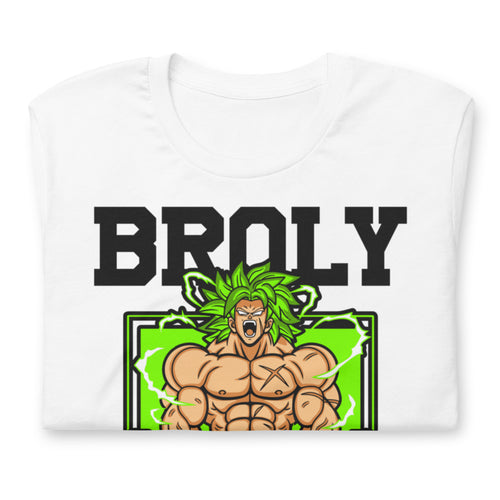 Broly Do You Even Lift Gym en playera de gym Gymbros — doblada